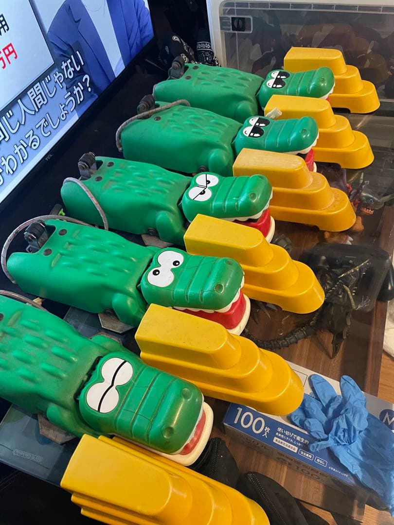 ワニワニパニック　ufoキャッチャー　ワニ　フィギュア 2026年最新】Yahoo!オークション -ワニワニパニック ゲームの中古品