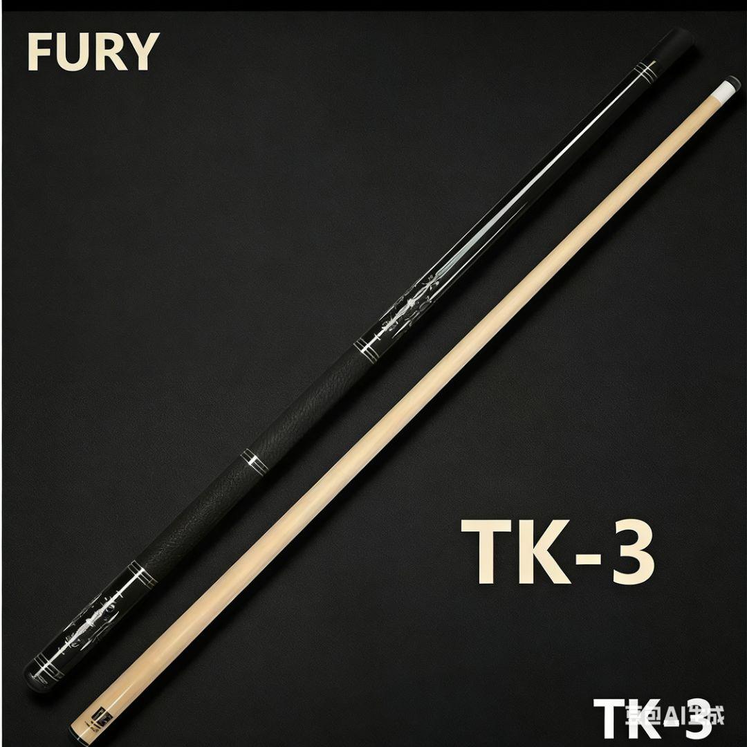 必見】【美品】FURY ビリヤードキュー TK-3 新品未使用 7点セット