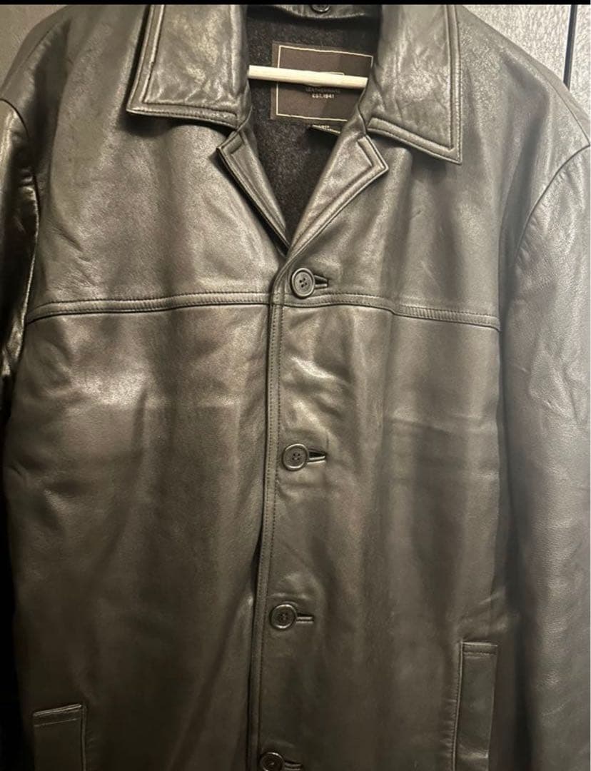 ファッション - old coachオールドコーチ レザージャケット カーコート