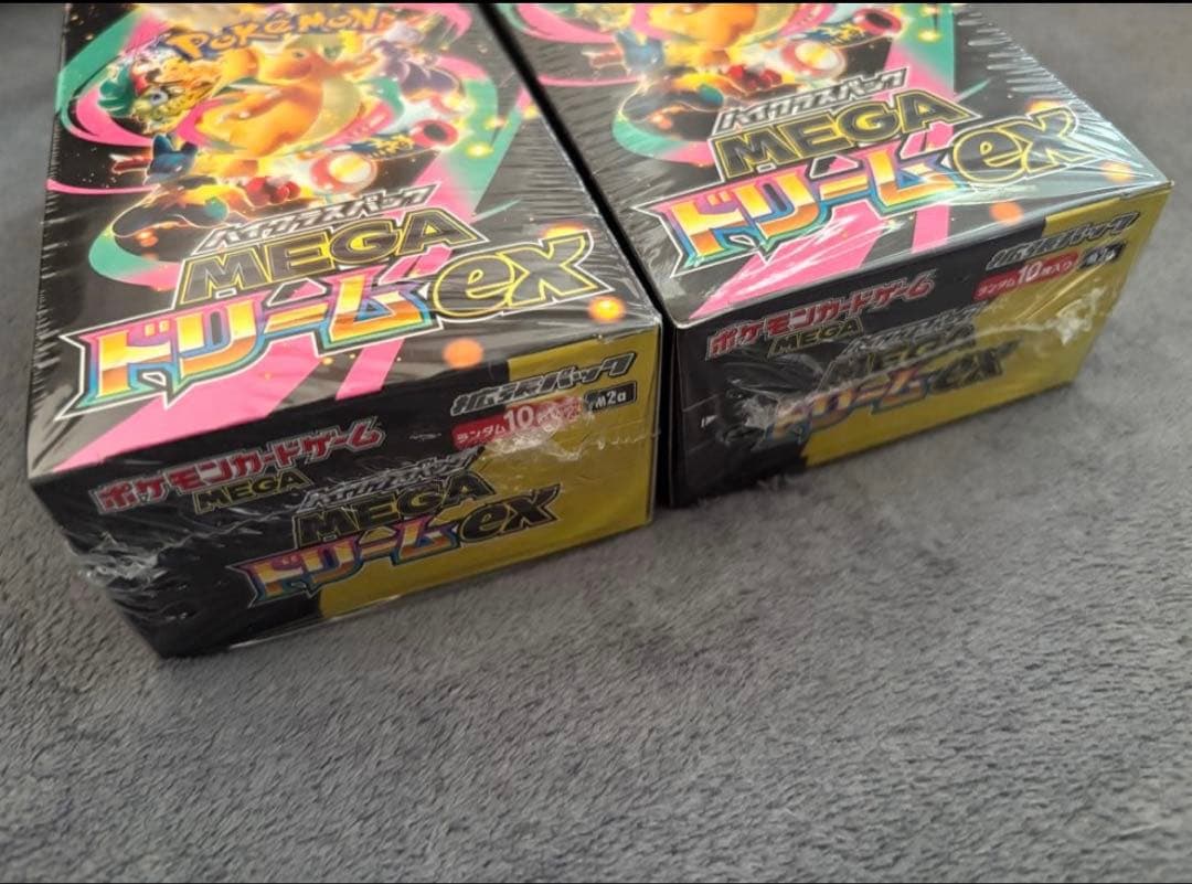 MEGAドリームex 2BOX シュリンク付き - ポケモンカードゲーム