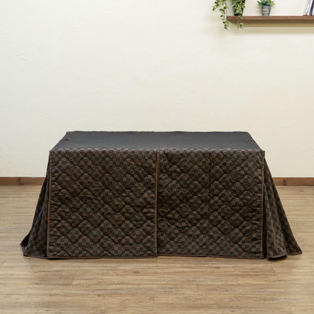 ダークブラウン こたつテーブル MK-1058/DB/11 無印良品