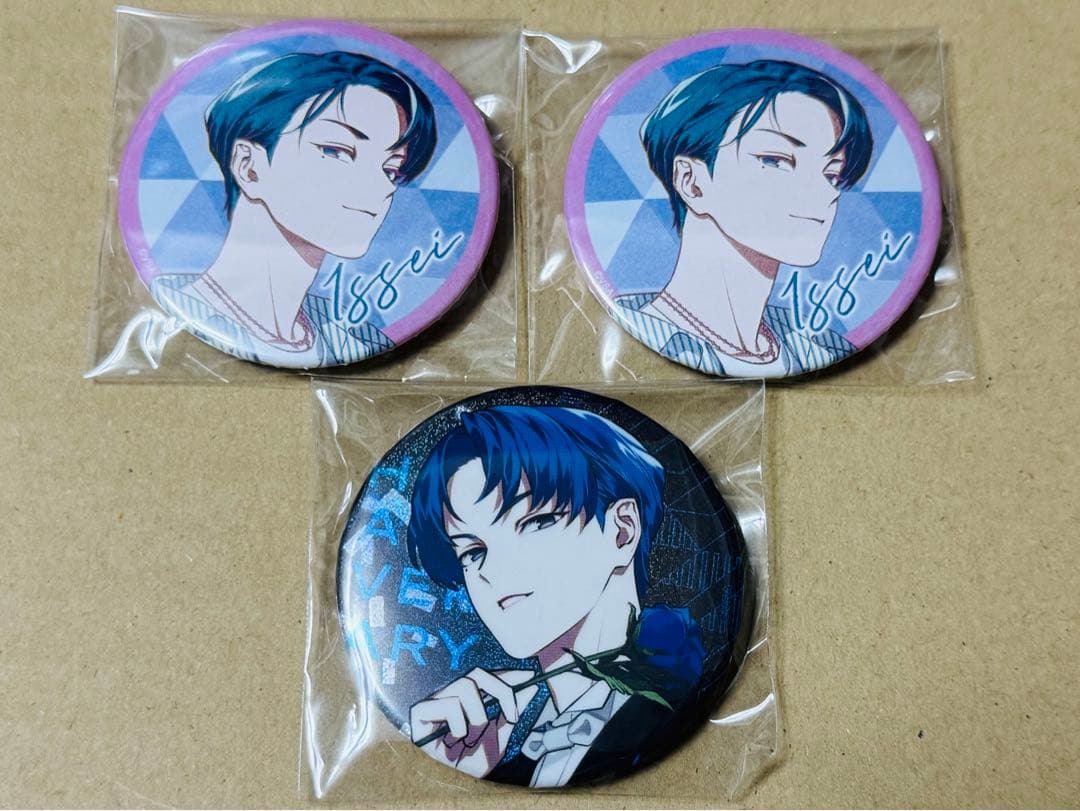 ビバレン イッセイ 缶バッジ まとめ売り ビバレン イッセイ A S A P缶