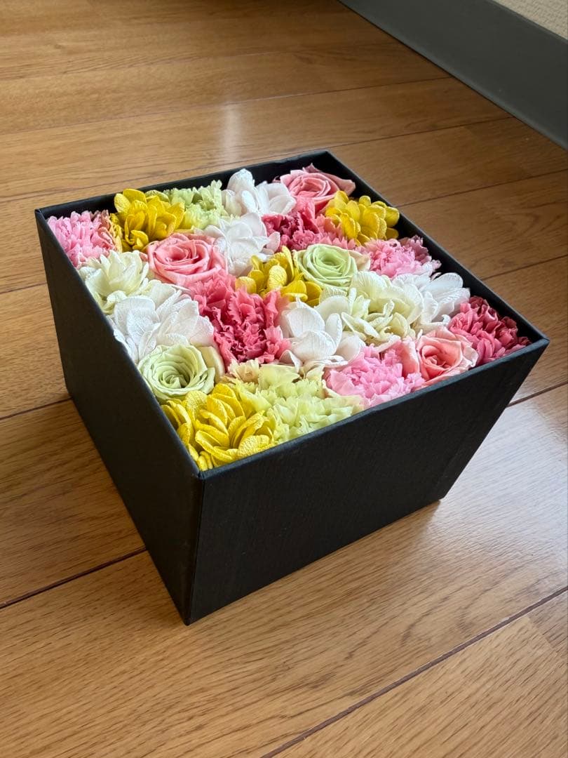 Nicolai Bergmann プリザーブドフラワー ボックス フタなし - メルカリ