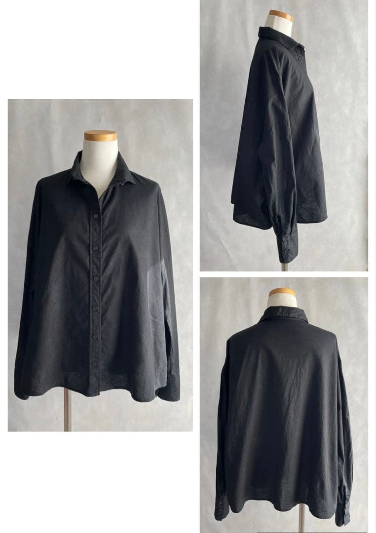 美品✨ FORME3'3204322896 綿100 長袖シャツ M イタリア製 - メルカリ