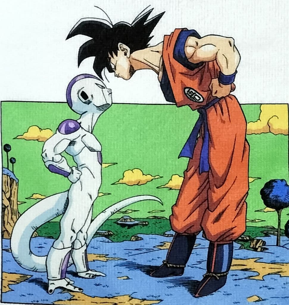 特選✪鳥山明✨名作『DRAGON BALL Z』✨孫悟空 戦闘シーン！長タオル