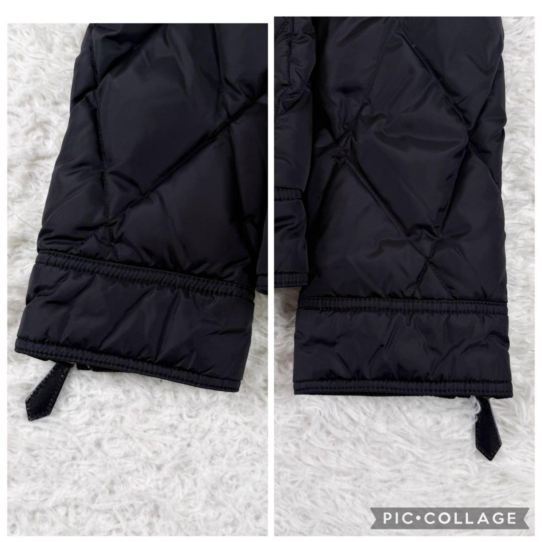 バーバリーブラックレーベル キルティング ダウンジャケット ノバ