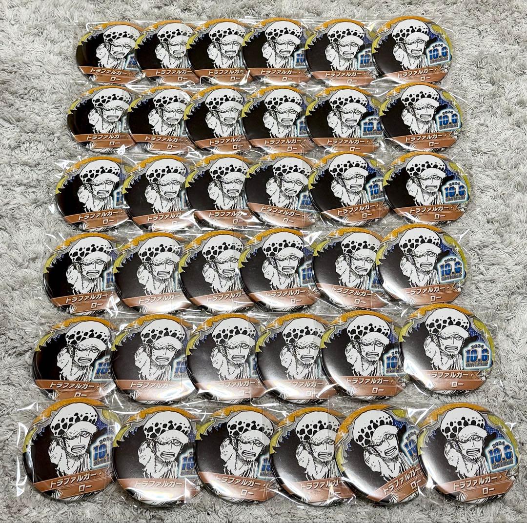 ONEPIECE ワンピース バースデイ缶バッジ ロー ONE PIECE』バースデイ缶バッジ トラファルガー・ロー BE4