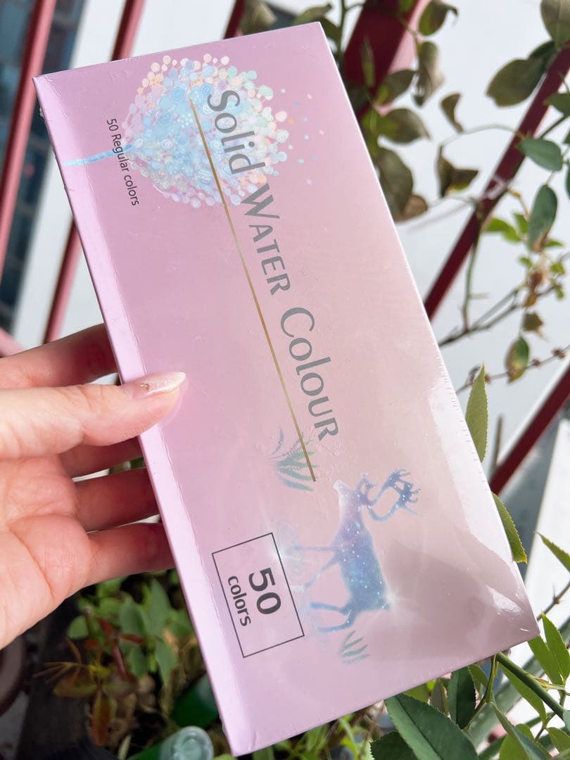 ネイルアート専用カラーセット　50water colors