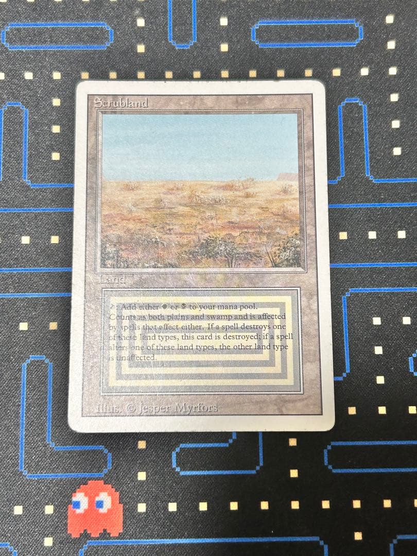 Scrubland MTG 英語版 リヴァイズド 3ED デュアルランド