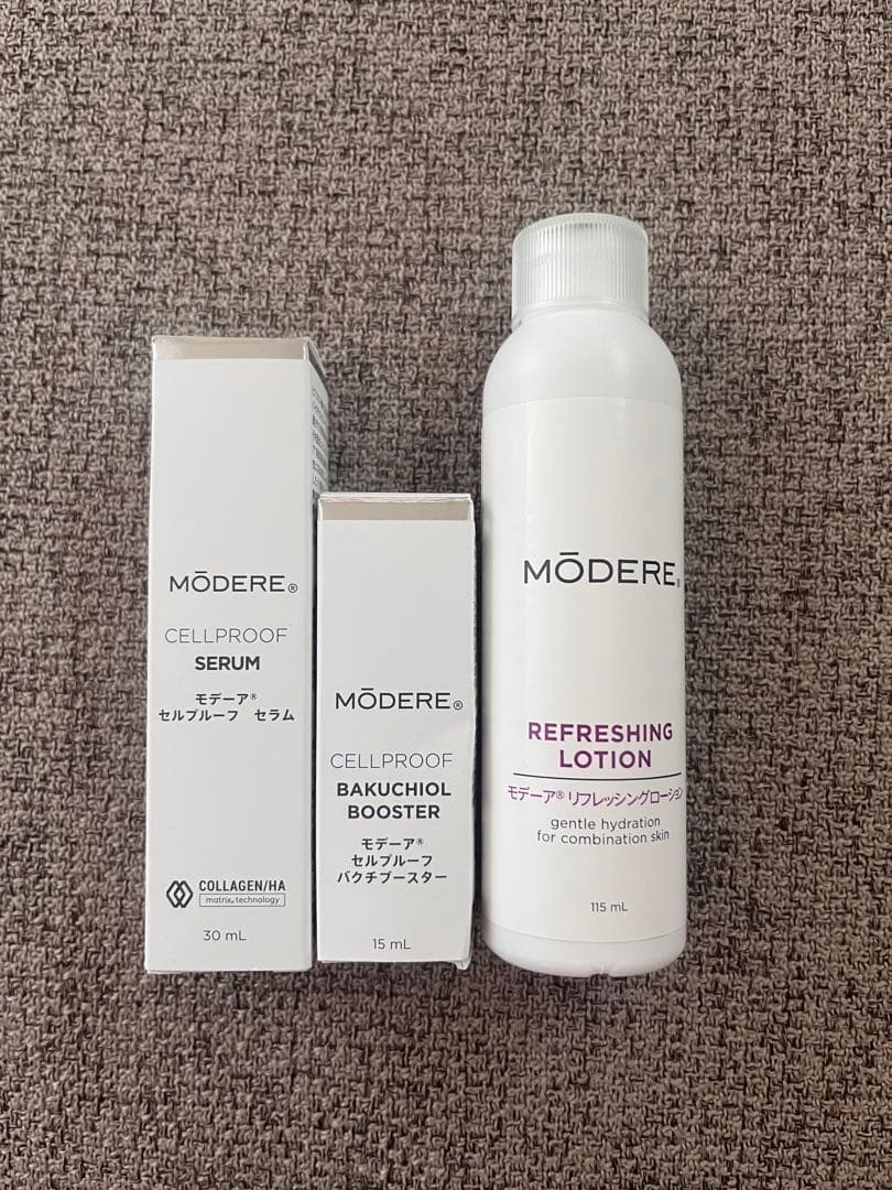 モデーア　リフレッシングローション　セラム　ブースター
