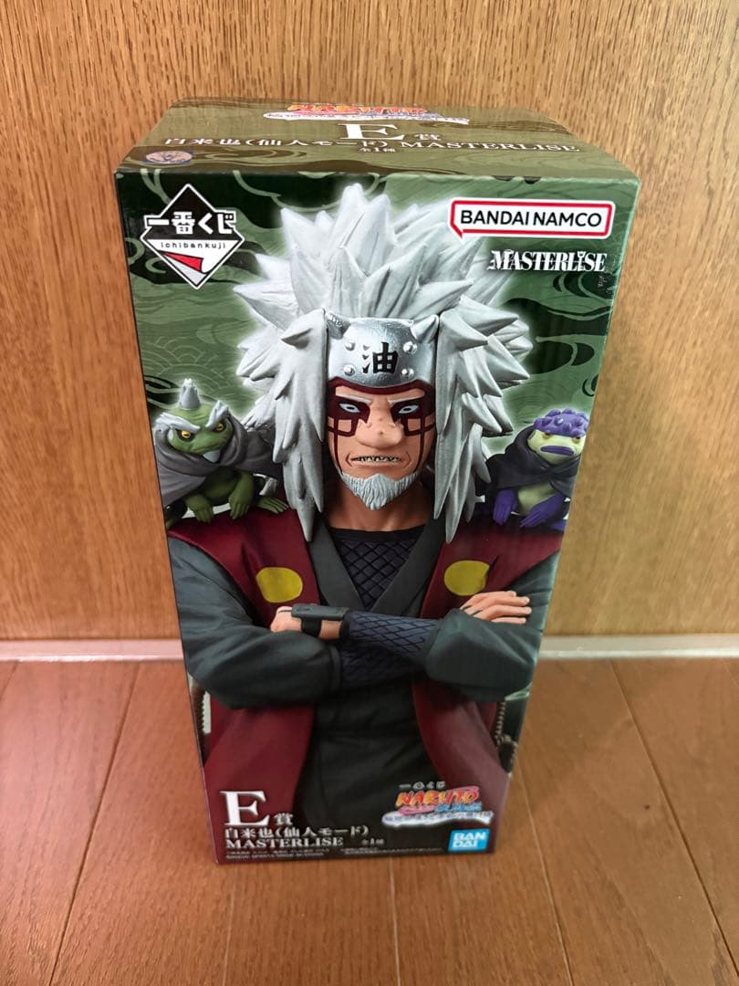 NARUTO 一番くじ E賞　自来也（仙人モード）MASTERISE