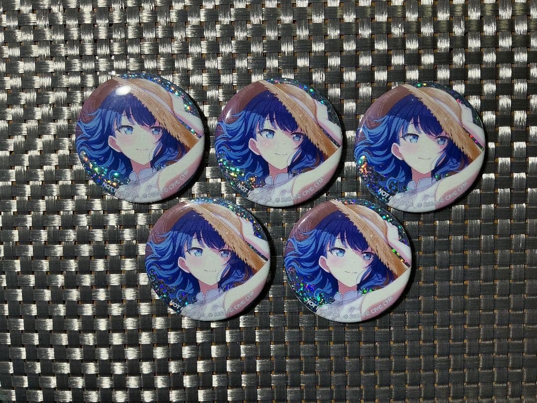 プロセカ 桐谷遥 グリッター缶バッジVol.3A 特典 ホログラム缶バッジ 5