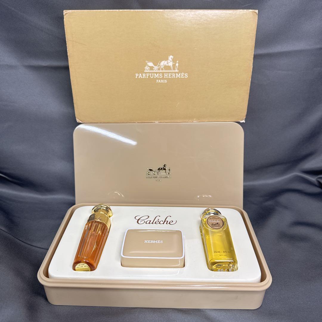 未使用 ヴィンテージHERMES エルメス カレーシュ 香水 石鹸 ギフトセット