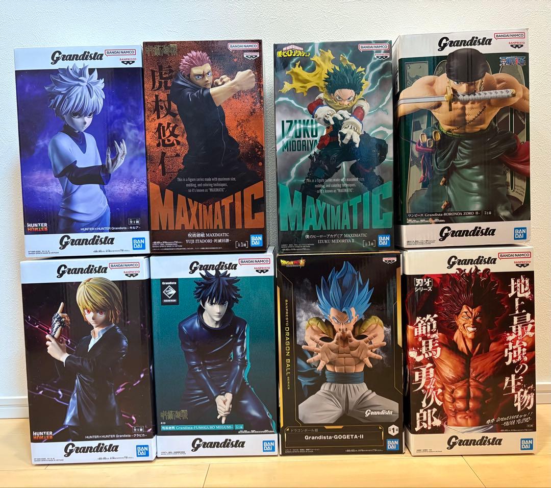 アニメフィギュア８体セット まとめ売り