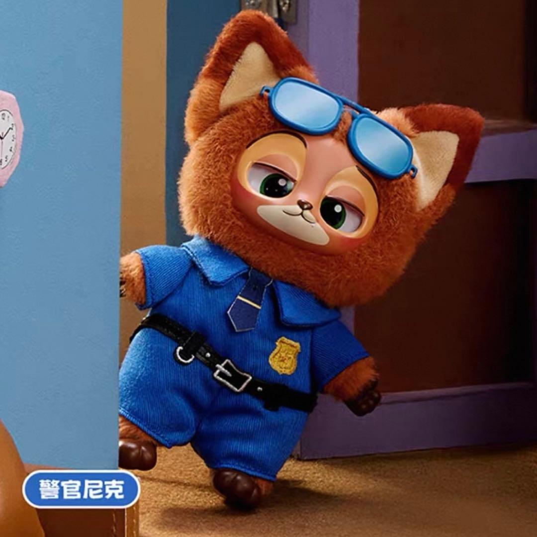 MINISO ディズニー ズートピア マスコット ニック 警官 - メルカリ