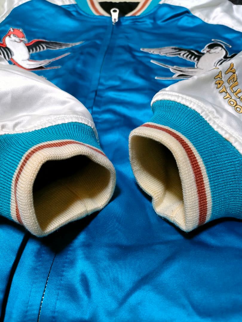 ピークドイエロー スカジャン キス マイ タトゥー 中古 美品 size40