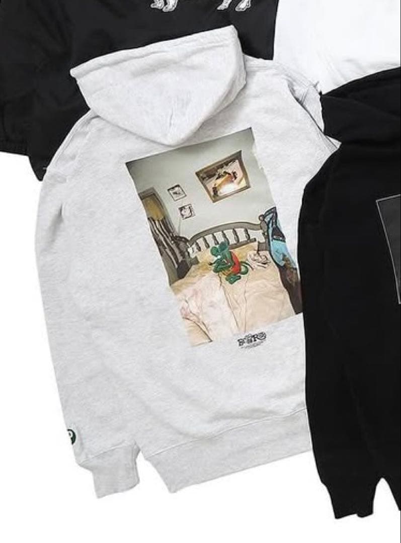 PORKCHOP パーカー　ラットフィンクス　Mサイズ