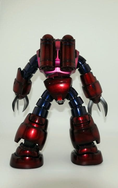 ガンプラMG ズゴック（シャア専用機）キャンディ塗装済み完成品 - メルカリ