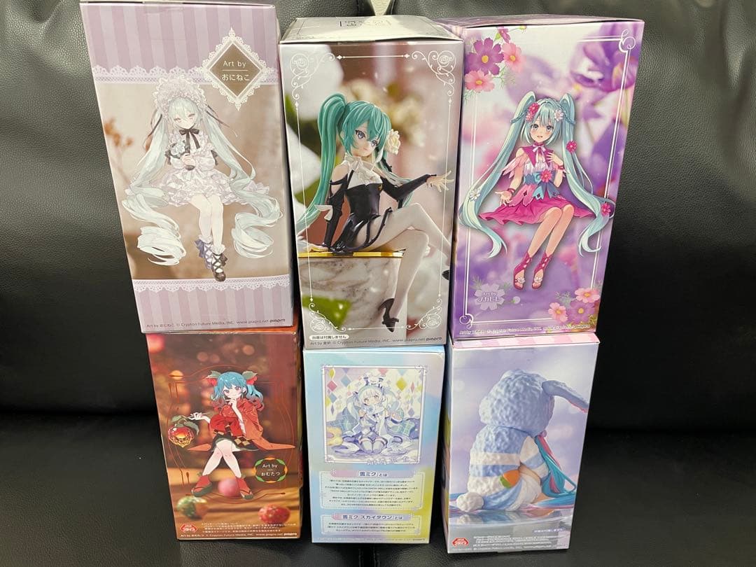 初音ミク ぬーどるストッパー フィギュア 6体セット ヴィンテージ