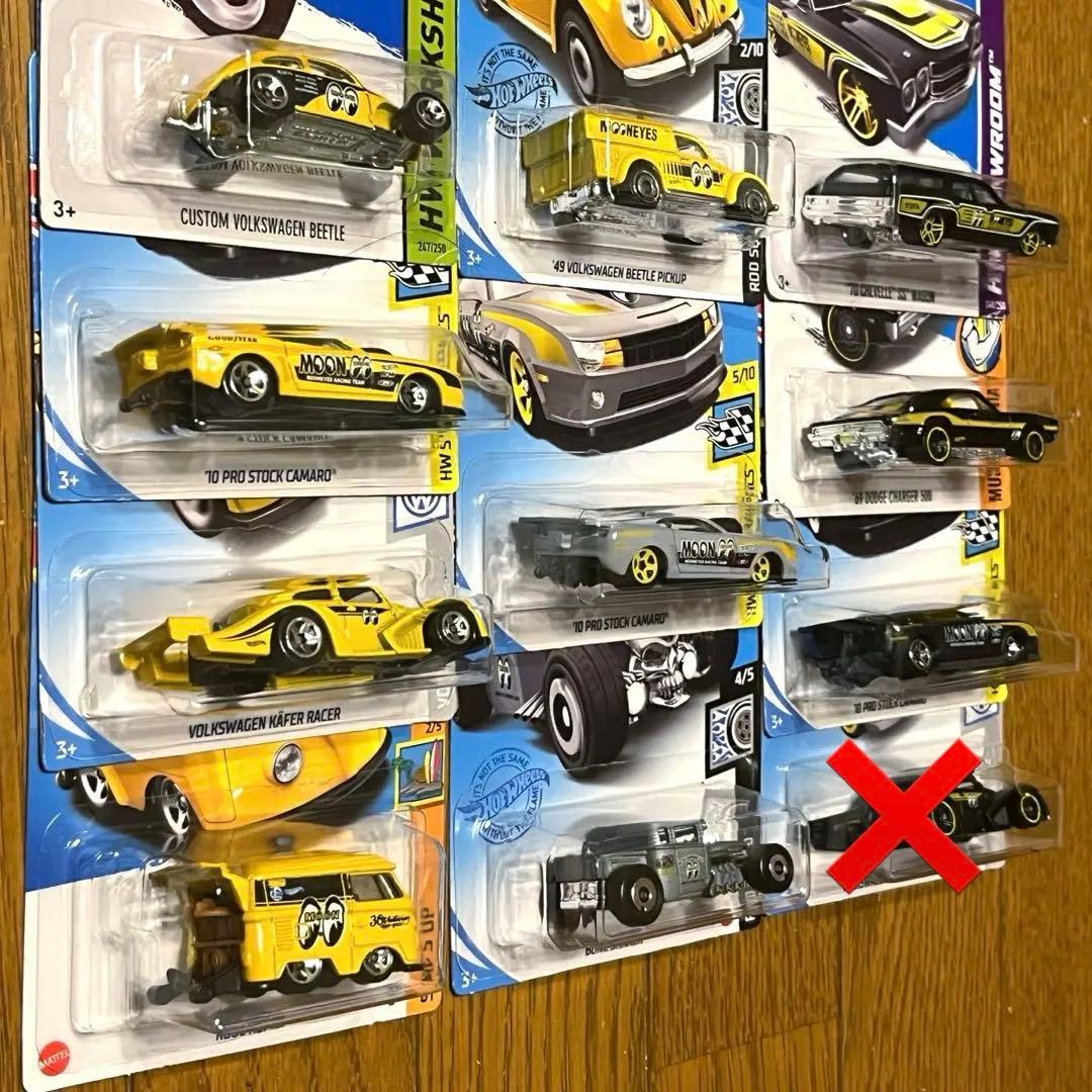 ホットウィール ムーンアイズ mooneyes 9台 セット - メルカリ