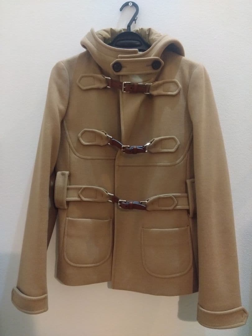 プラダ　PRADA　ベージュ　ダッフルコート 中古・古着通販】PRADA (プラダ) チェスターコート ベージュ サイズ:52