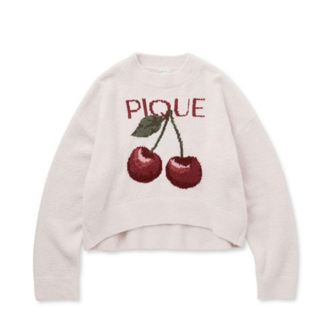 ジェラートピケ gelato pique チェリージャガードプルオーバー - メルカリ