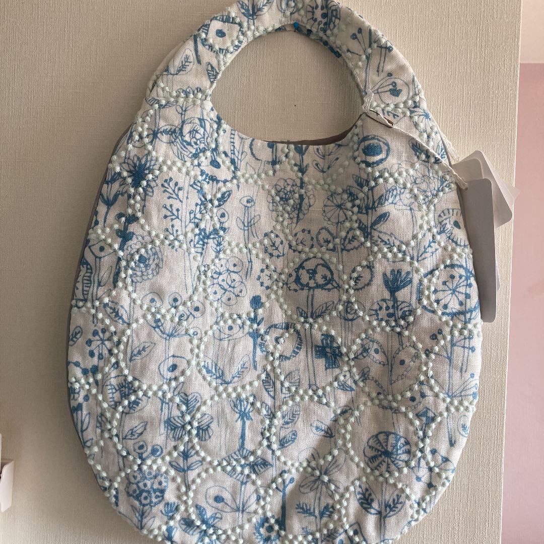 新品 ミナペルホネン エッグバッグ レア 限定 タンバリン 伊勢丹