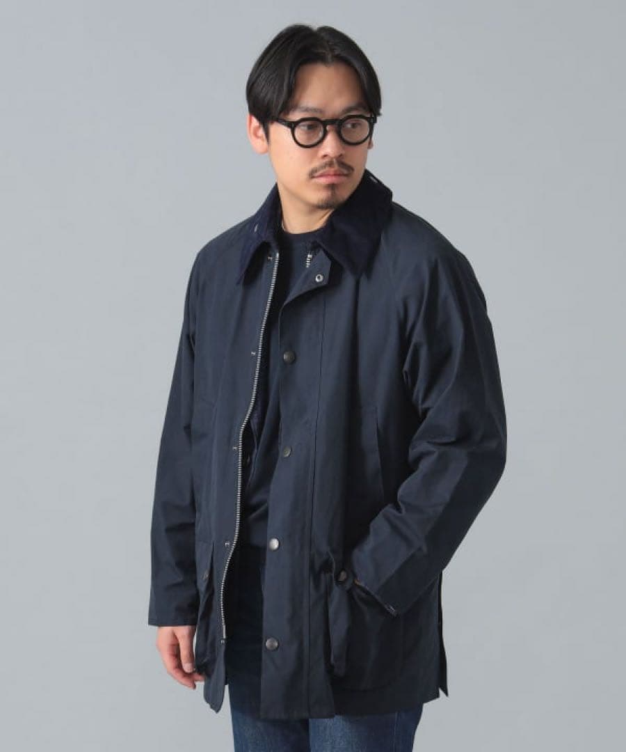 本*業様 【1,2回使用】BEAMS F別注　Barbour BEDALE ピー