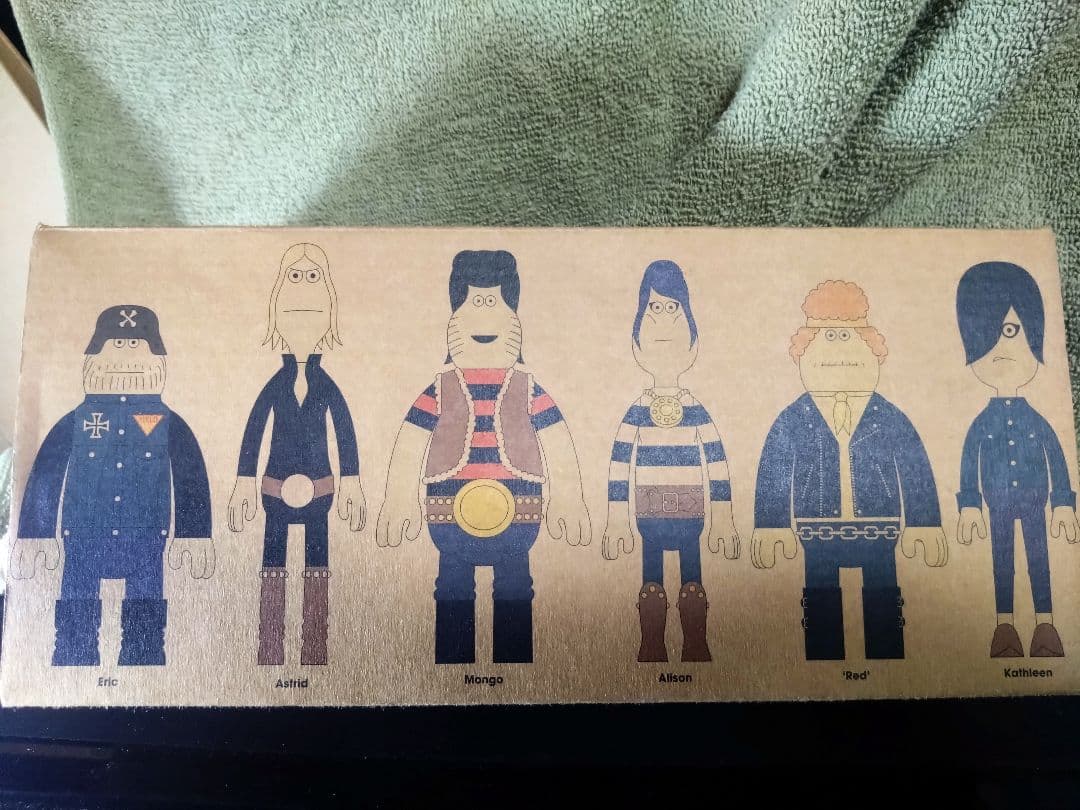 AMOS IN-CROWD Motorcycle club 6体セット