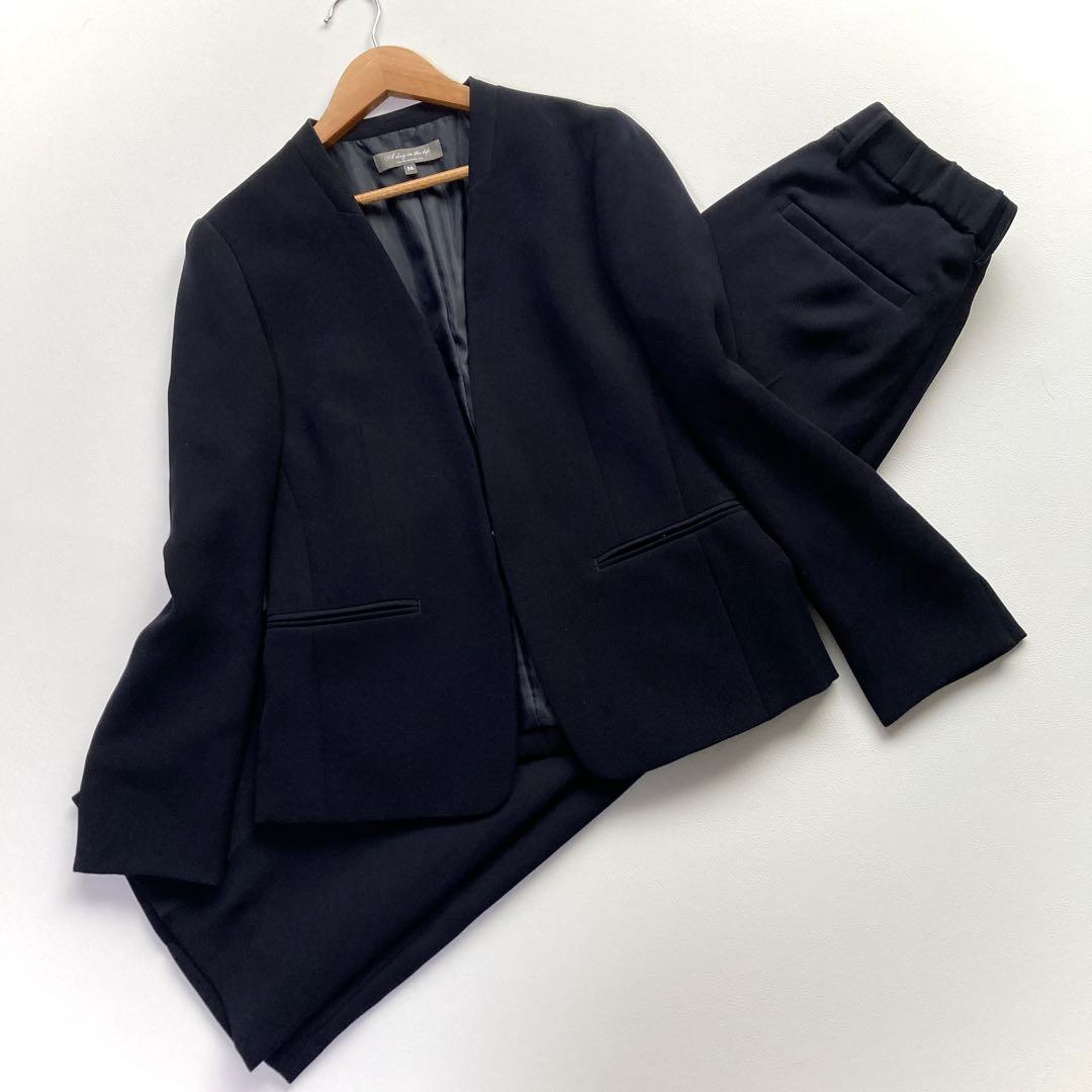 美品 ユナイテッドアローズ パンツスーツセットアップ 濃紺 36 洗える 伸縮性 楽天市場】ユナイテッドアローズ パンツスーツ 上下セットアップ