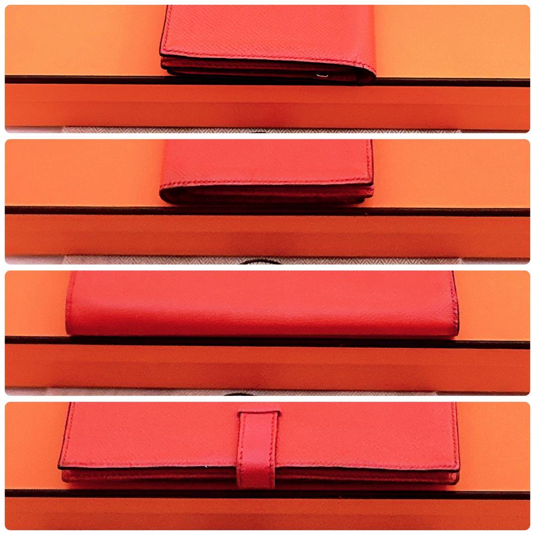 本日限定価格✨HERMES ベアン スフレ ルージュトマト シェーブルミゾル