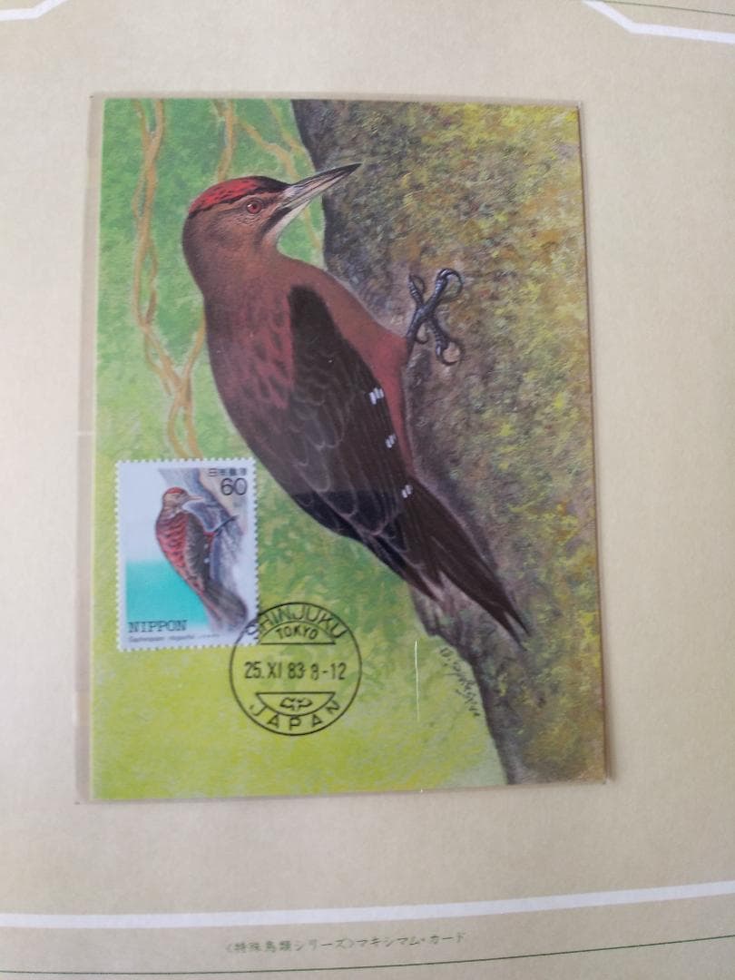 初日カバー マキシマムカード 特殊鳥類シリーズ切手コレクション 22通