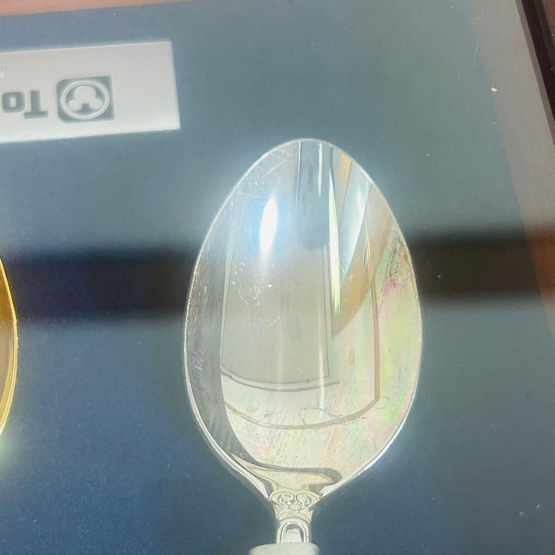 入手困難】ディズニー勤続記念スプーン3本セット キャスト限定品