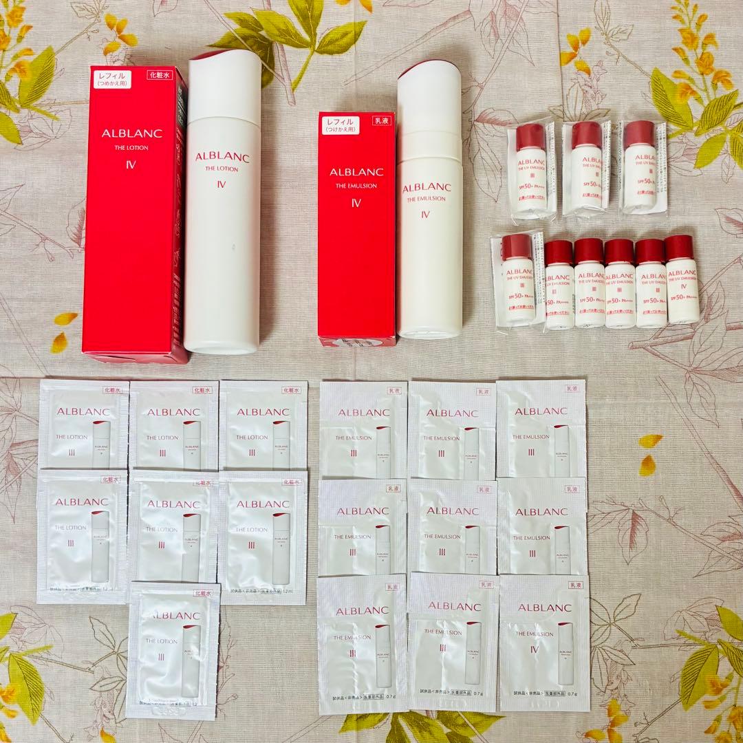 574.ALBLANC　化粧水Ⅳ＆乳液Ⅳ　ローション＆エマルジョン　レフィル