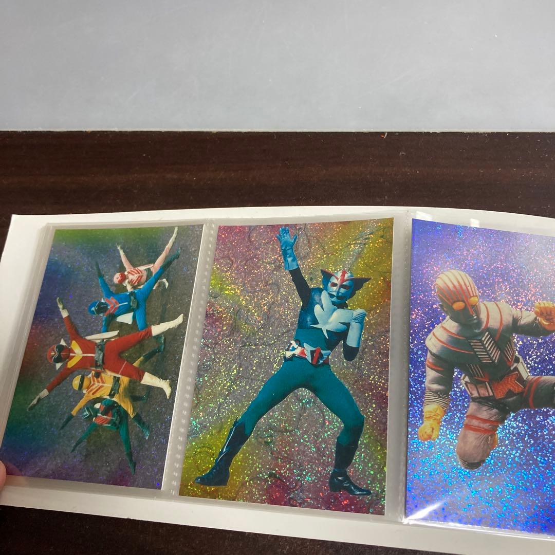 変身ヒーロースナックのカード10枚セット おまけアルバム - メルカリ
