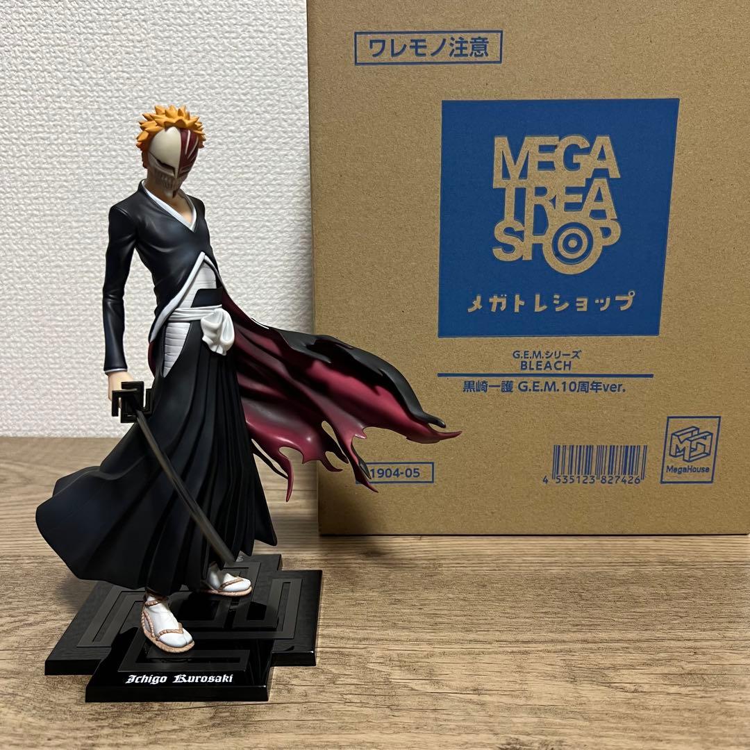 中古】「未使用品」G.E.M.シリーズ BLEACH 黒崎一護 G.E.M.10周年ver