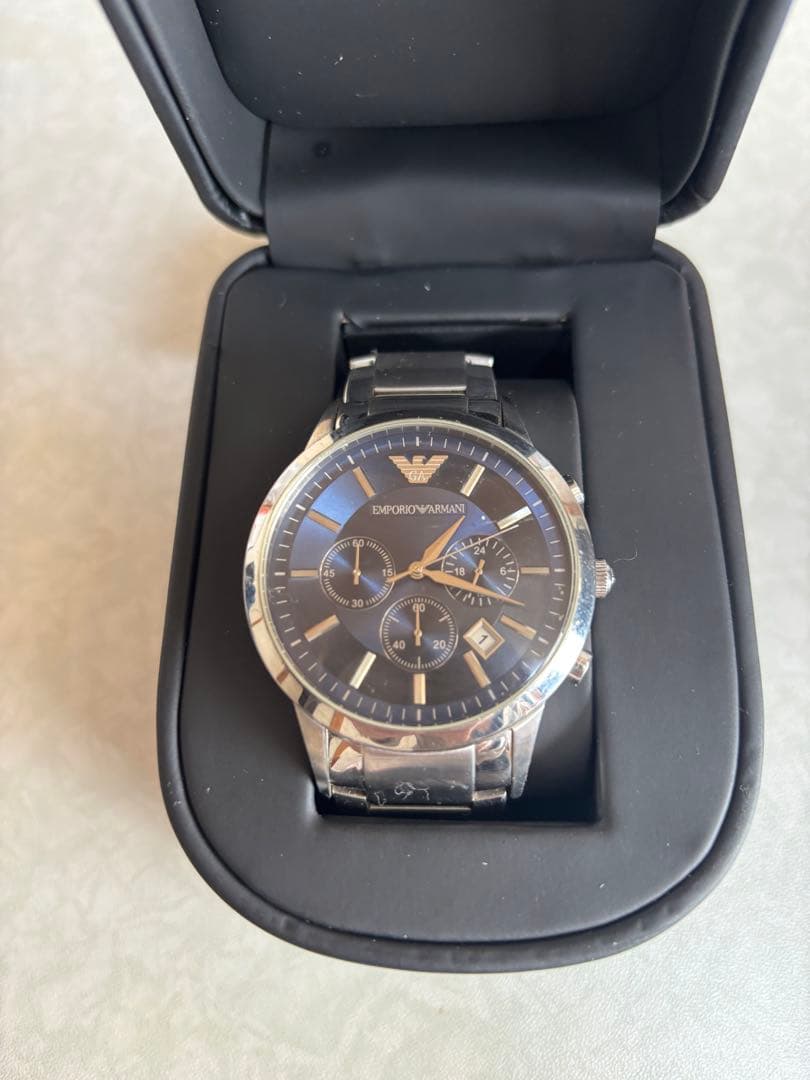 週末３日間大セールEmporio Armani クロノグラフ 時計AR-2448