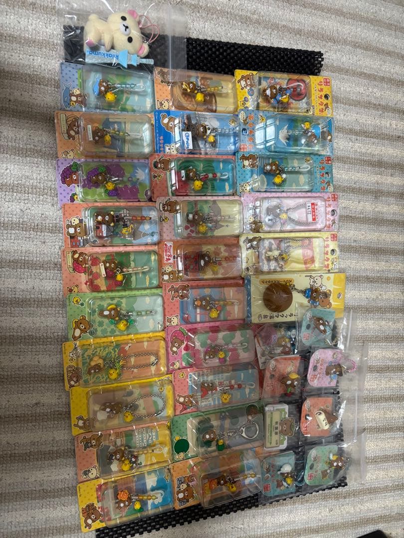 ご当地リラックマ ストラップ 35個セット ストラップ