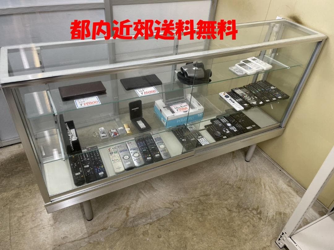 店舗用　ガラスショーケース