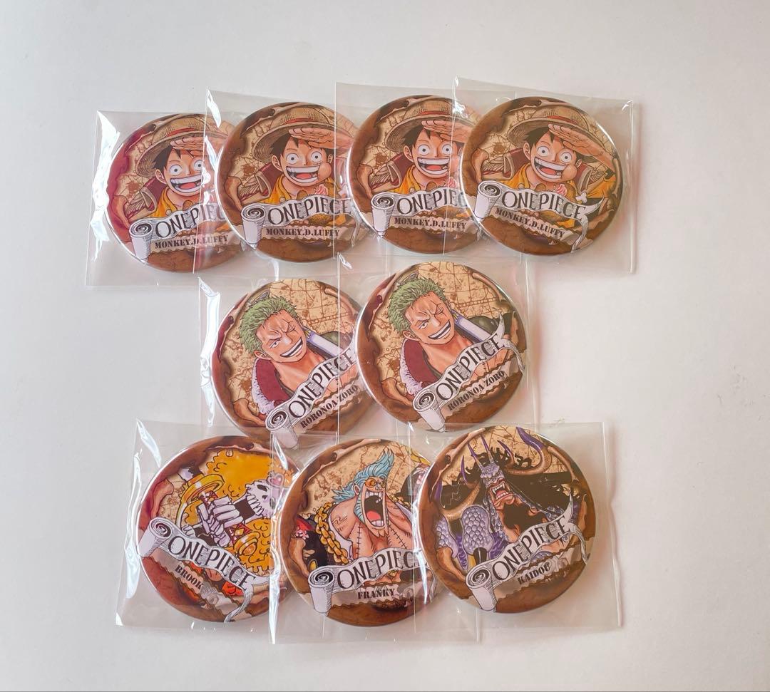ワンピース ルフィ ゾロ コレクション缶バッジ 第7弾 - メルカリ