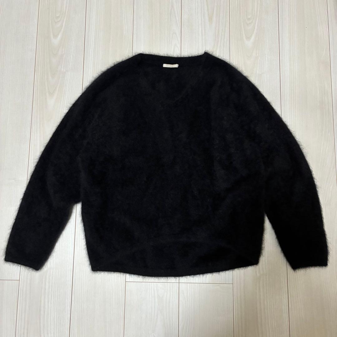 プラージュ　fru Vneck po ファートップス　黒