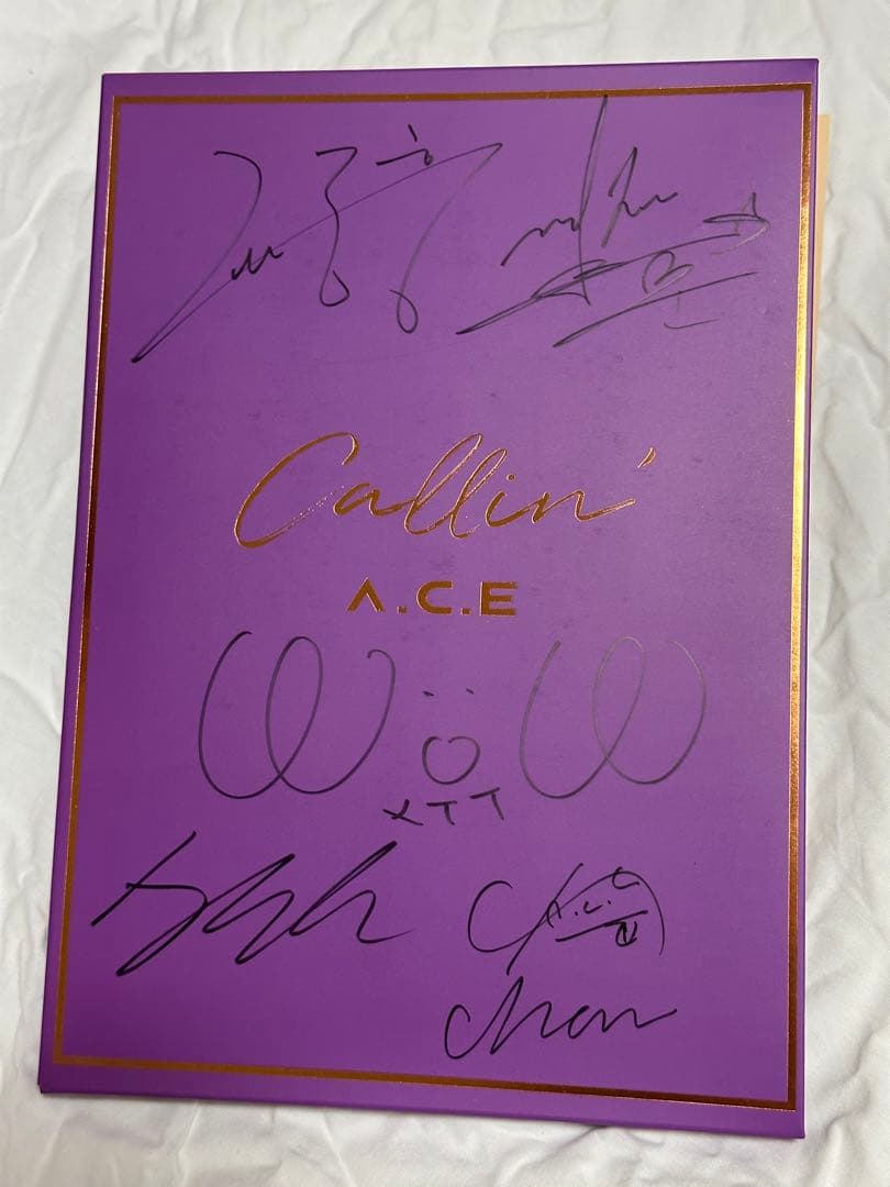 Callin' A.C.E. サイン入りCDセット