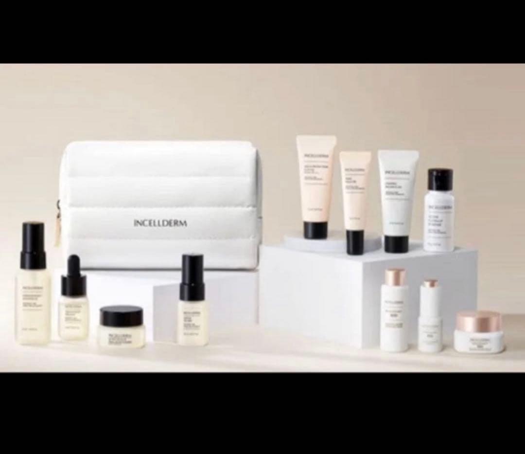 INCELLDERM 11点スキンケア トラベルセット