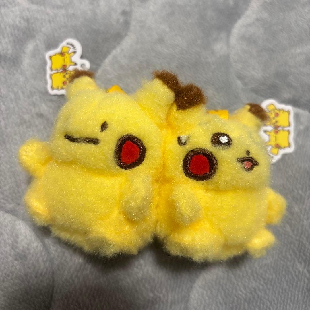 韓国限定 ポケモン メタモン ピカチュウ マスコット 2点セット 可愛い