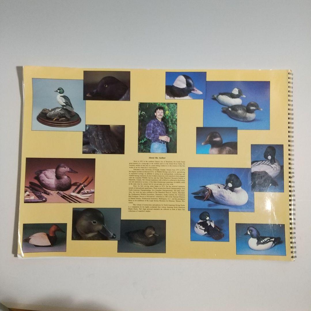 バードカービング教本2冊 パトリック ゴディンのカモとロニーダイの