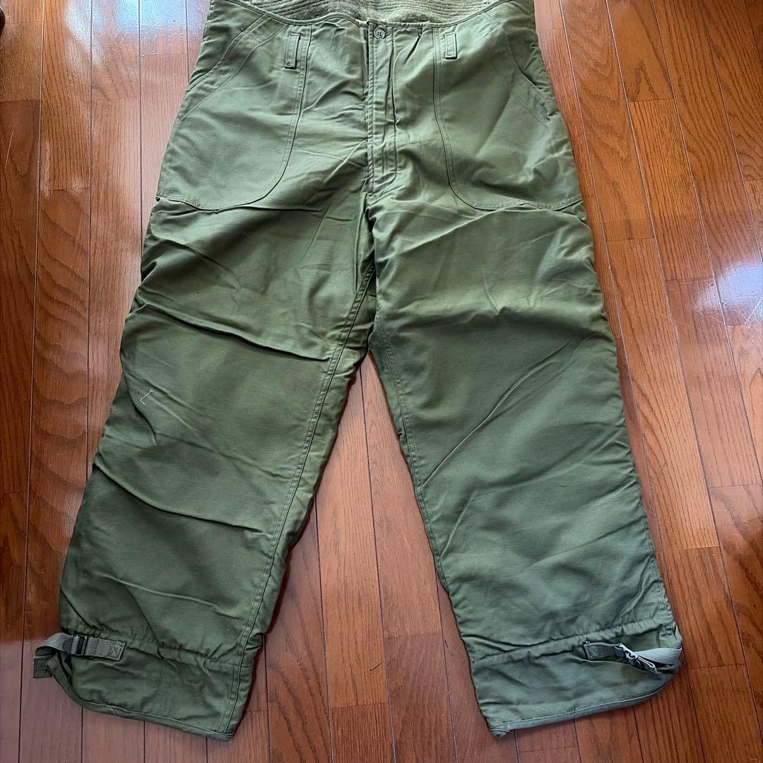 【超貴重・新品】米軍放出品　81年製　防寒・デッキパンツ　XL