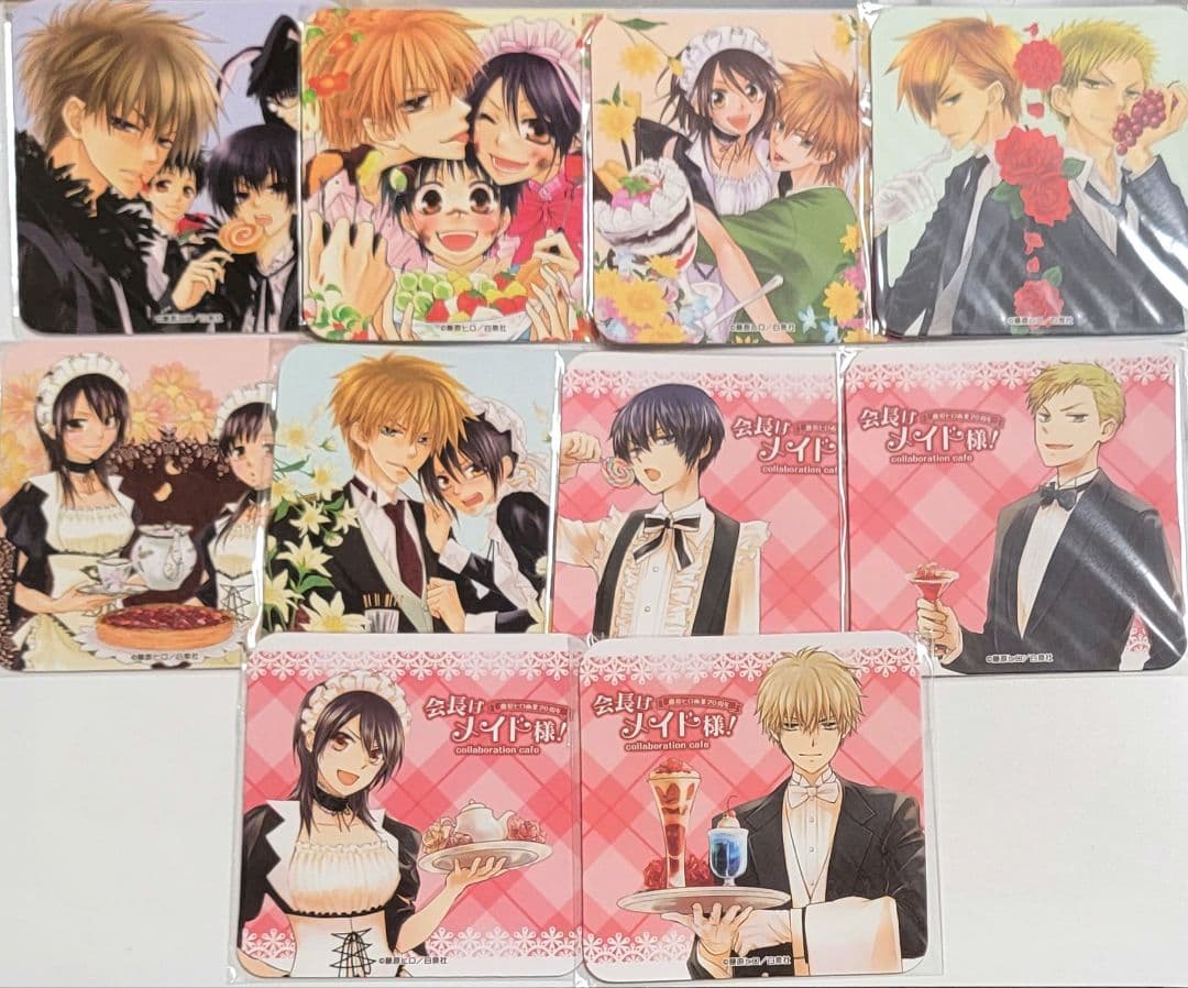 会長はメイド様！ カフェ コースター 10枚
