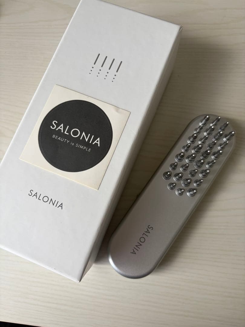SALONIA サロニアEMS リフトブラシ 電気ブラシ 美顔器 電動頭皮ブラシ