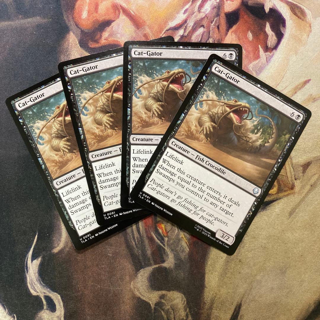 ナマズワニ 英語4枚セット MTG - メルカリ
