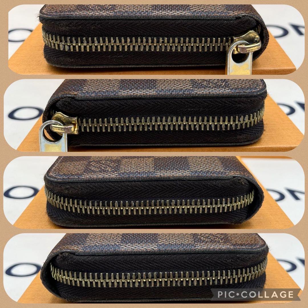 美品】ルイヴィトン ダミエ エベヌ ジッピーウォレット長財布 箱・保存
